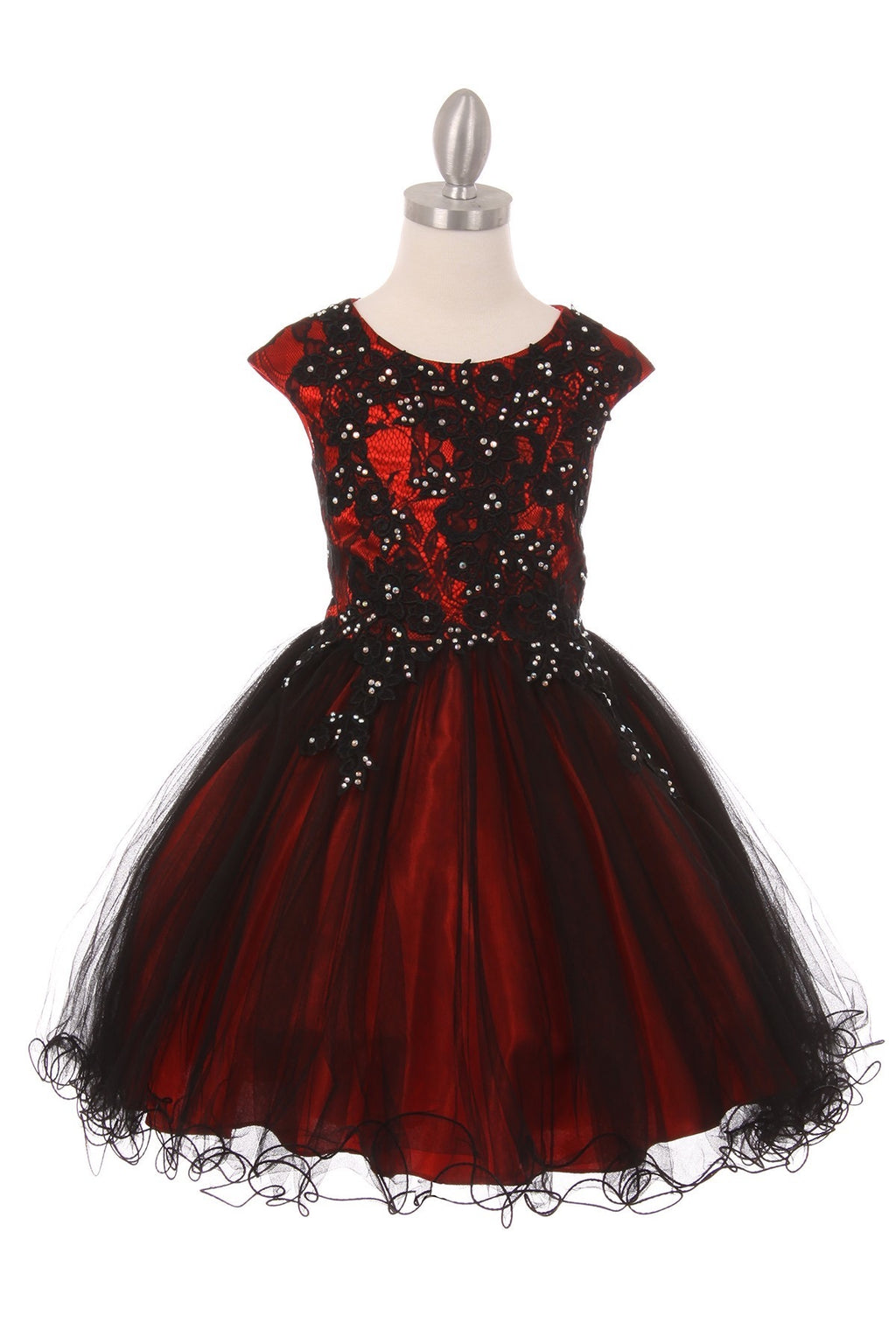 Elegant Two Tone Tulle Dress - Oasislync