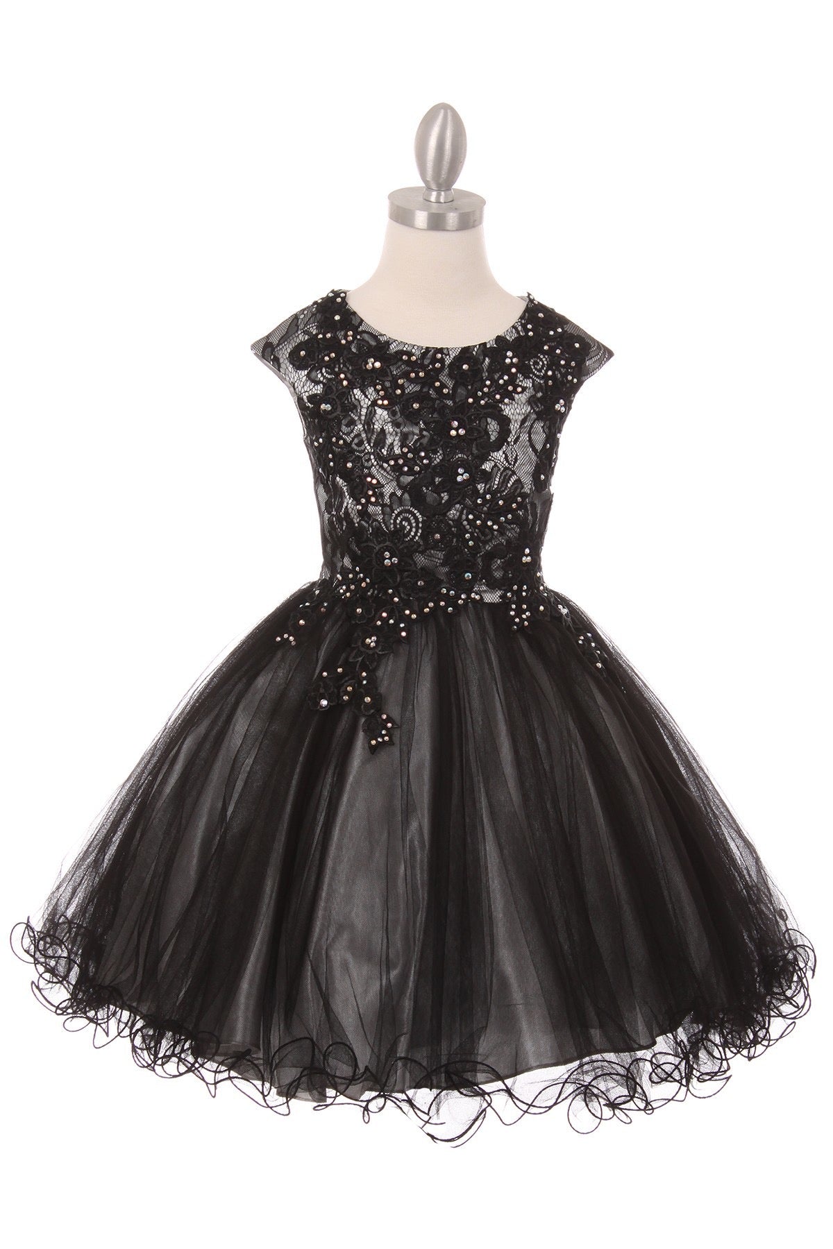 Elegant Two Tone Tulle Dress - Oasislync