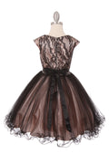 Elegant Two Tone Tulle Dress - Oasislync