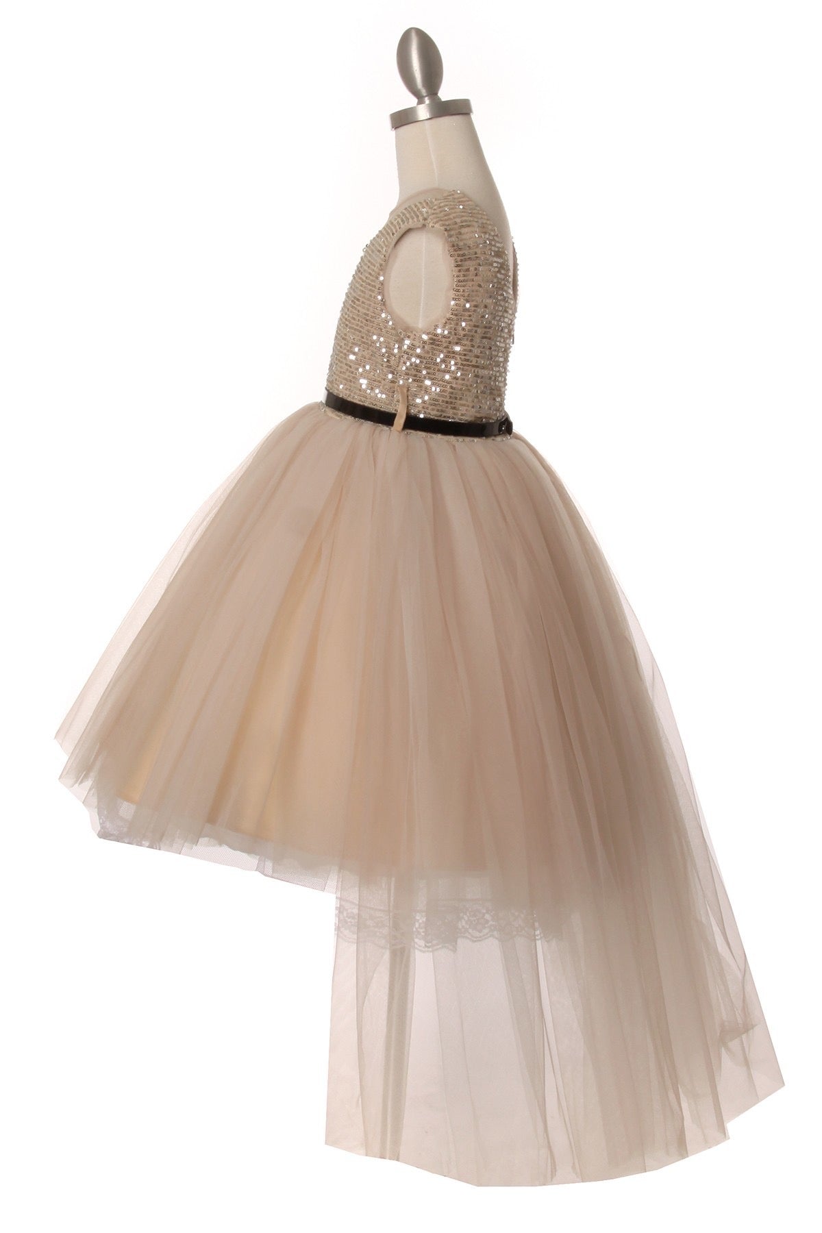 Sequin Tulle Girl Party Dress - Oasislync