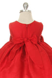 Baby Girl's Red Dupioni Holiday Party Dress - Oasislync