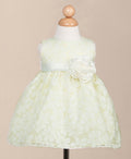 Crayon Kids Baby Girls' Apple Green Party Dress - Oasislync