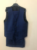 Boys 3 Piece Cobalt Blue Suit - Oasislync