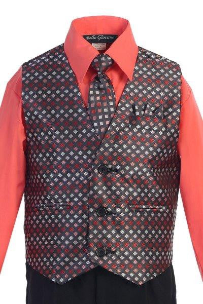 Boys' 4-Piece Formal Party Wedding Suit Set - Oasislync
