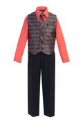 Boys' 4-Piece Formal Party Wedding Suit Set - Oasislync