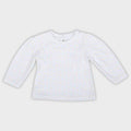 Baby Girls' White Top with Polka Dots - Oasislync
