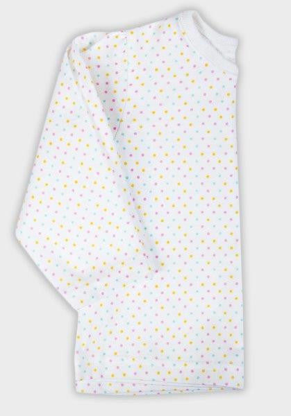 Baby Girls' White Top with Polka Dots - Oasislync