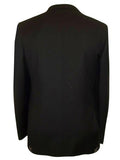 Black Single-Breasted 2 Button Blazer Jacket - Oasislync