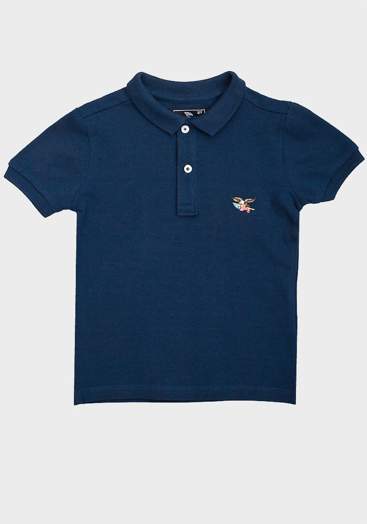 American Living Boys' Navy Blue Polo Shirt – Oasislync