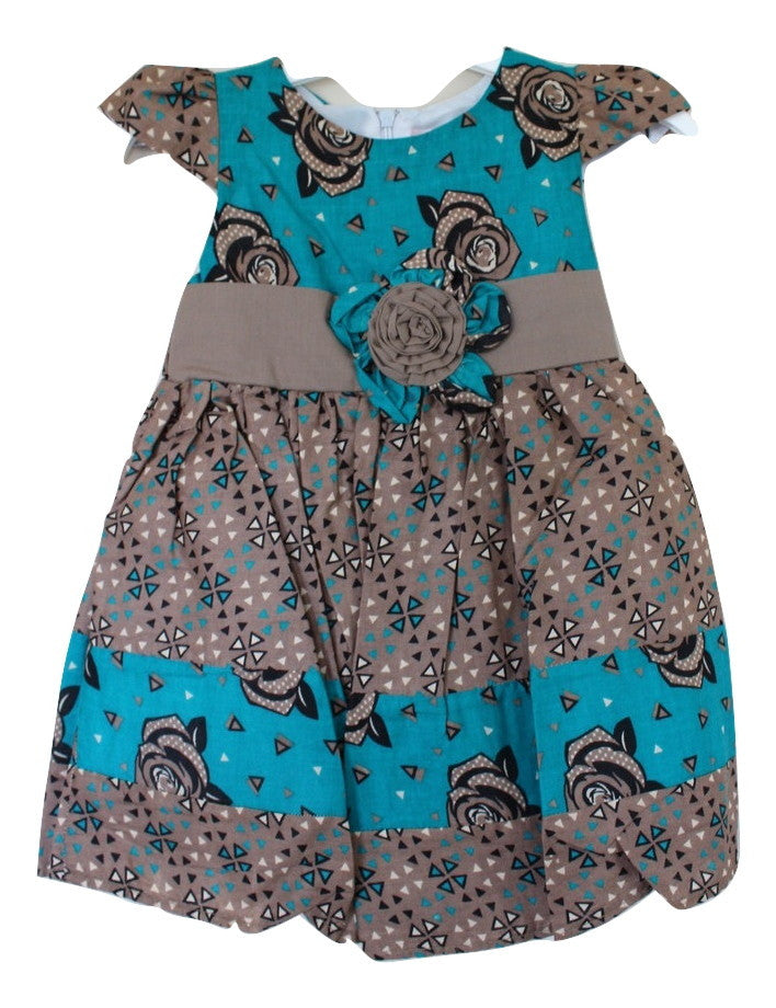 Girls Short Sleeve Butterfly Wings Dress - Oasislync