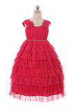 Girls Layered Mesh Dress - Oasislync