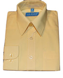 Boys' Yellow Formal Dress Shirt - Oasislync